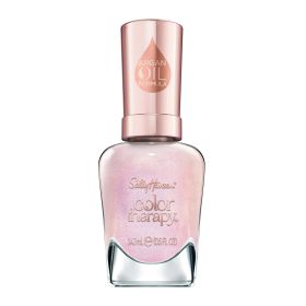 Sally Hansen Color Therapy Nail Polish, Pink I'll Sleep In, 0.5 oz, Restorative, Argan Oil Formula