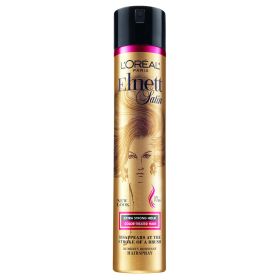 L'Oreal Paris Elnett Satin Extra Strong Hold Hairspray for Color Treated Hair, 11 oz