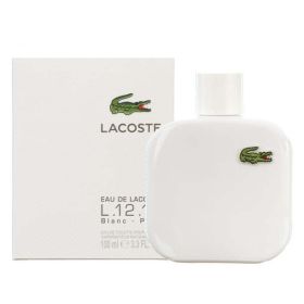 Lacoste Eau De Lacoste L.12.12 Blanc Cologne for Men, 3.3 Oz