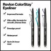 Revlon ColorStay Pencil Eyeliner with Built-in Sharpener, 201 Black, 2 Pack