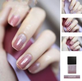 Temperature-changing Twilight Phototherapy Nail Polish Glue (Option: GW58)