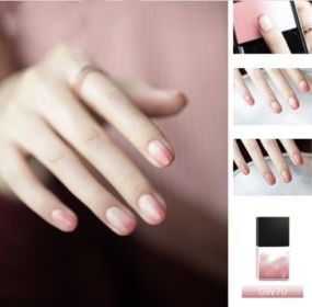 Temperature-changing Twilight Phototherapy Nail Polish Glue (Option: GW70)