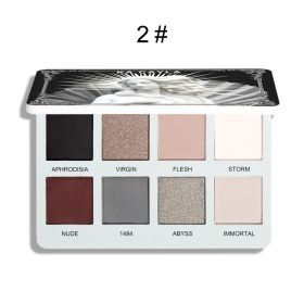 Creative Matte Pearl Glitter Eyeshadow Palette (Option: 2 Style)