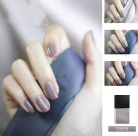 Temperature-changing Twilight Phototherapy Nail Polish Glue (Option: GW55)