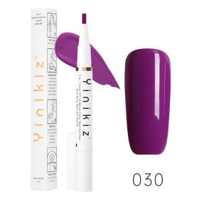 One-Step Glue Lazy Pen White Three-in-one UV Polish Convenient And Fast Beginner Manicure (Option: G207 030)