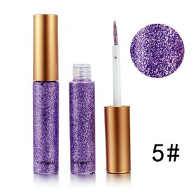 Stage Nightclub Makeup Performance Makeup Colorful Shiny Sequins Flashing Liquid Eye Shadow (Option: 5 Color)