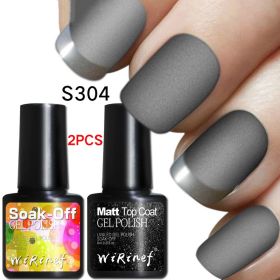 Frosted Seal Combination Nail Polish (Option: S304)