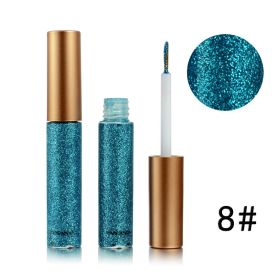 Stage Nightclub Makeup Performance Makeup Colorful Shiny Sequins Flashing Liquid Eye Shadow (Option: 8 Color)