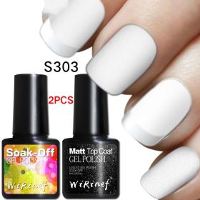 Frosted Seal Combination Nail Polish (Option: S303)