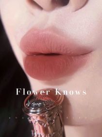 Flower Knows Strawberry Rococo Series Embossed Blush Velvet Matte Lip Glaze (Option: S03-Lip gloss)