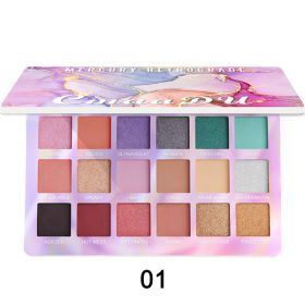 18 Colors EVA Glitter Eyeshadow Palette (Option: 1 Style)