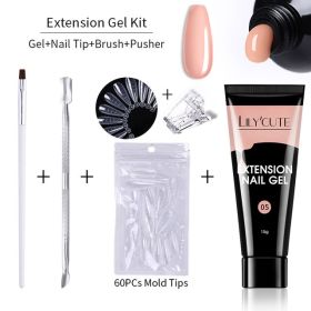 15ml Nail Extension Gel Kit (Option: STEA5)