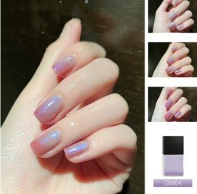 Temperature-changing Twilight Phototherapy Nail Polish Glue (Option: GW64)