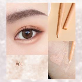 Waterproof And Stain Resistant High Gloss Eye Shadow Stick (Option: Cheese skin color)