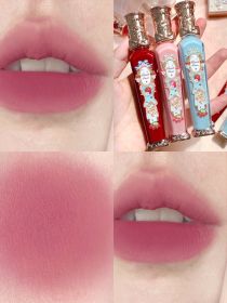 Flower Knows Strawberry Rococo Series Embossed Blush Velvet Matte Lip Glaze (Option: S06-Lip gloss)