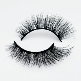 Mink Eyelashes Eye Tail Lengthening Natural Eyelashes Flat False (Option: D619K)