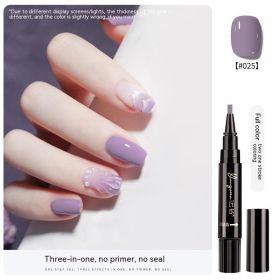 Nail Lazy One-step Glue UV Polish (Option: 25 Style)