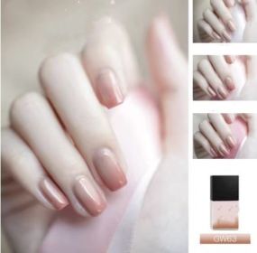 Temperature-changing Twilight Phototherapy Nail Polish Glue (Option: GW63)