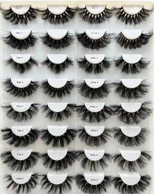 New Volume Mink 25MM False Eyelashes (Option: 109CF)