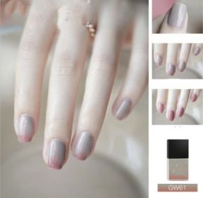 Temperature-changing Twilight Phototherapy Nail Polish Glue (Option: GW61)