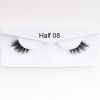 1Pair Mink Half Lashes Soft Thick Eye End Lengthening Faux Eyelashes Natural Long Handmade Eyelash Cross Curl 3D Lash For Makeup