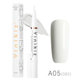 One-Step Glue Lazy Pen White Three-in-one UV Polish Convenient And Fast Beginner Manicure (Option: G207 A05)