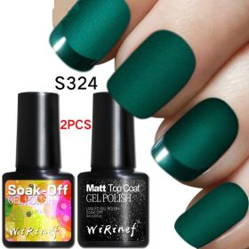 Frosted Seal Combination Nail Polish (Option: S324)