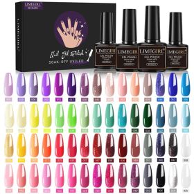 60 Colors Nail Art Functional Adhesive Set Removable (Option: ZH2402)