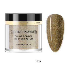 Mtssii 10g Dipping Nail Powder Set Matte Nail Glitter Dippin (Option: Infiltrating Powder13)