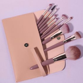 New 14 Piece Wooden Handle Makeup Brush Set Makeup Tools Makeup (Option: Style D)