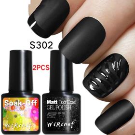 Frosted Seal Combination Nail Polish (Option: S302)