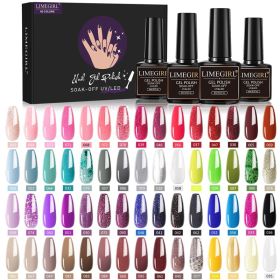 60 Colors Nail Art Functional Adhesive Set Removable (Option: ZH2403)